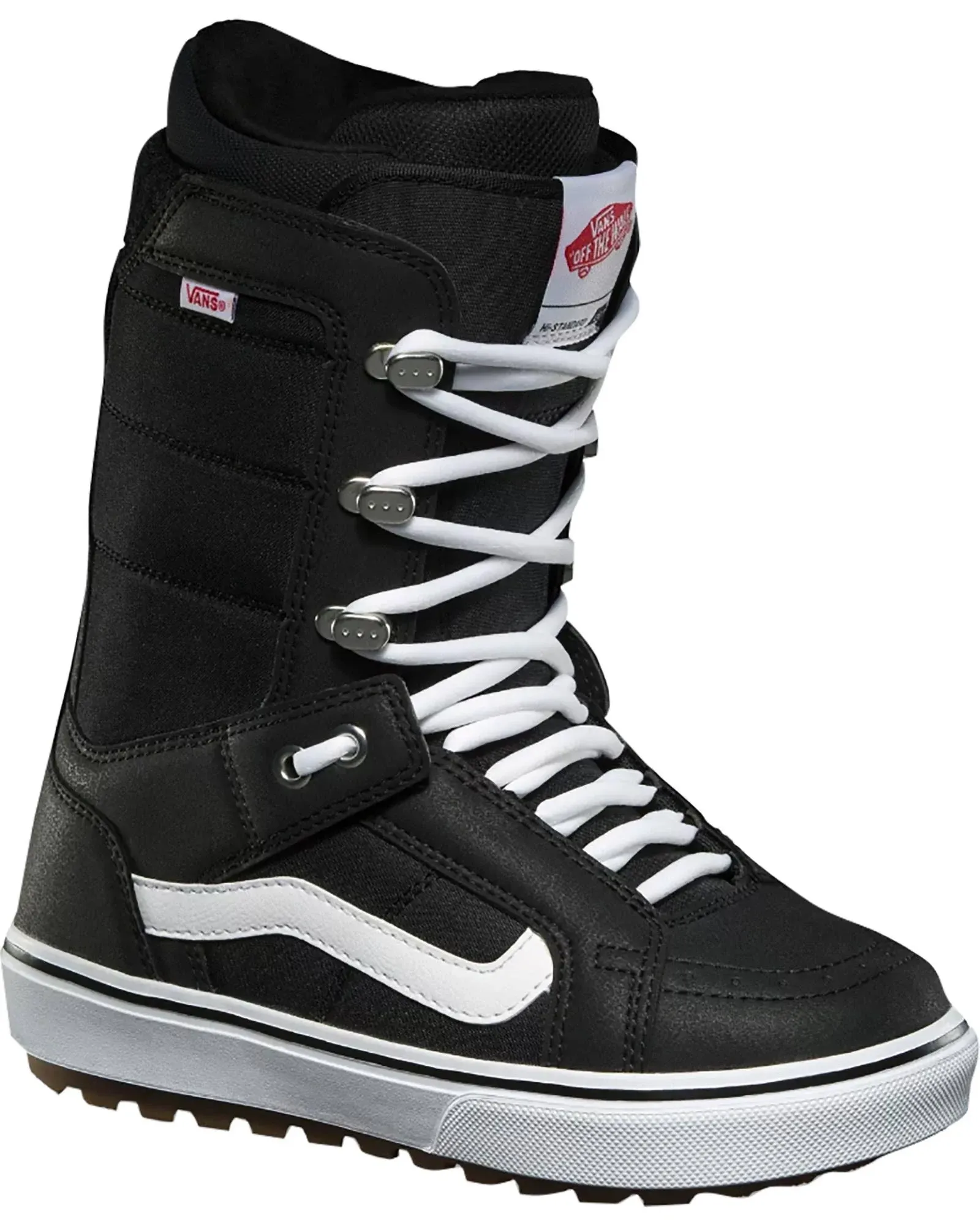 Vans Hi-Standard OG Snowboard Boots - Black/White - 8.5