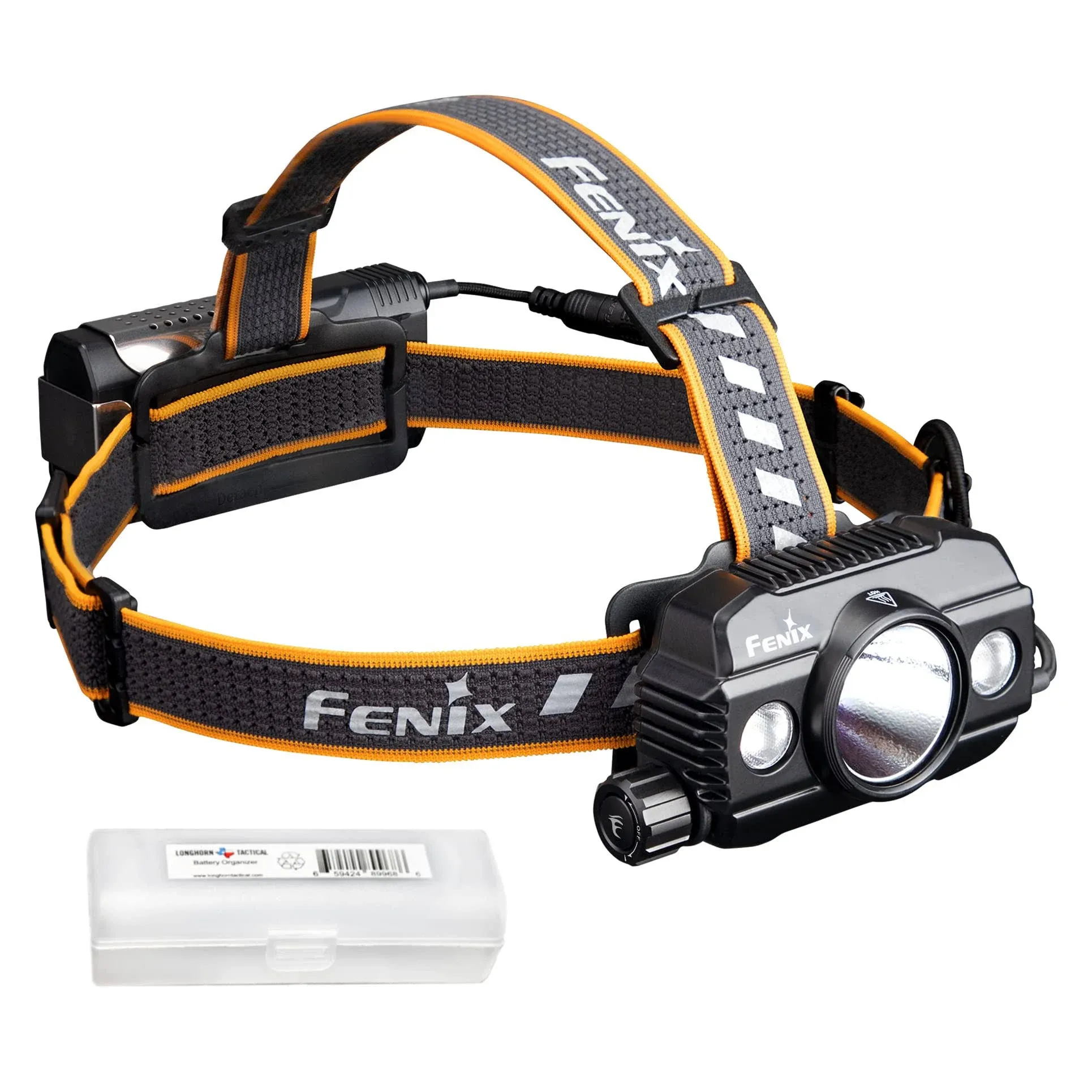 Fenix HP30R V2.0 HEADLAMP, 3000 Lumen Rechargeable Heavy-Duty with Spotlight ...