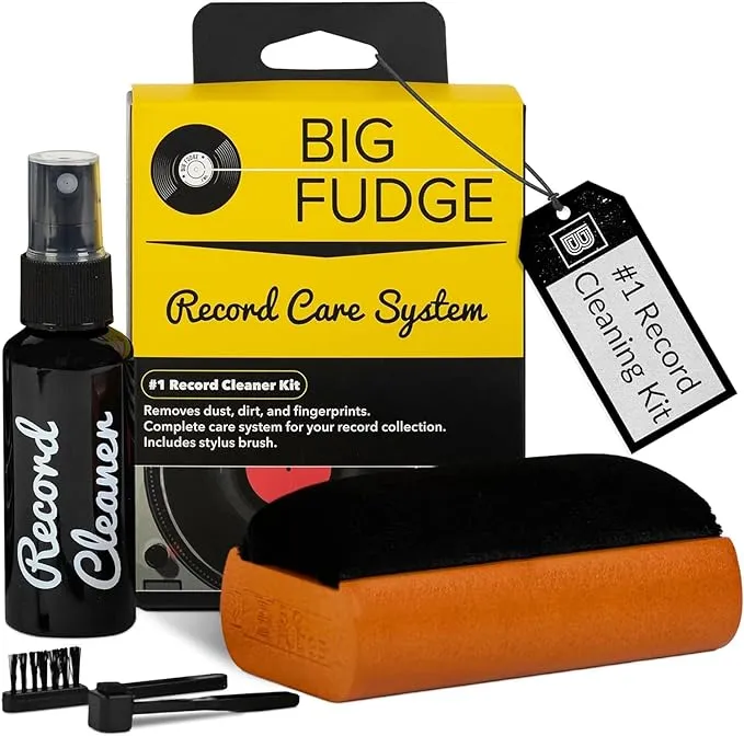 Big Fudge 4-in-1 Vinyl Record Care Kit (BFRC101US)