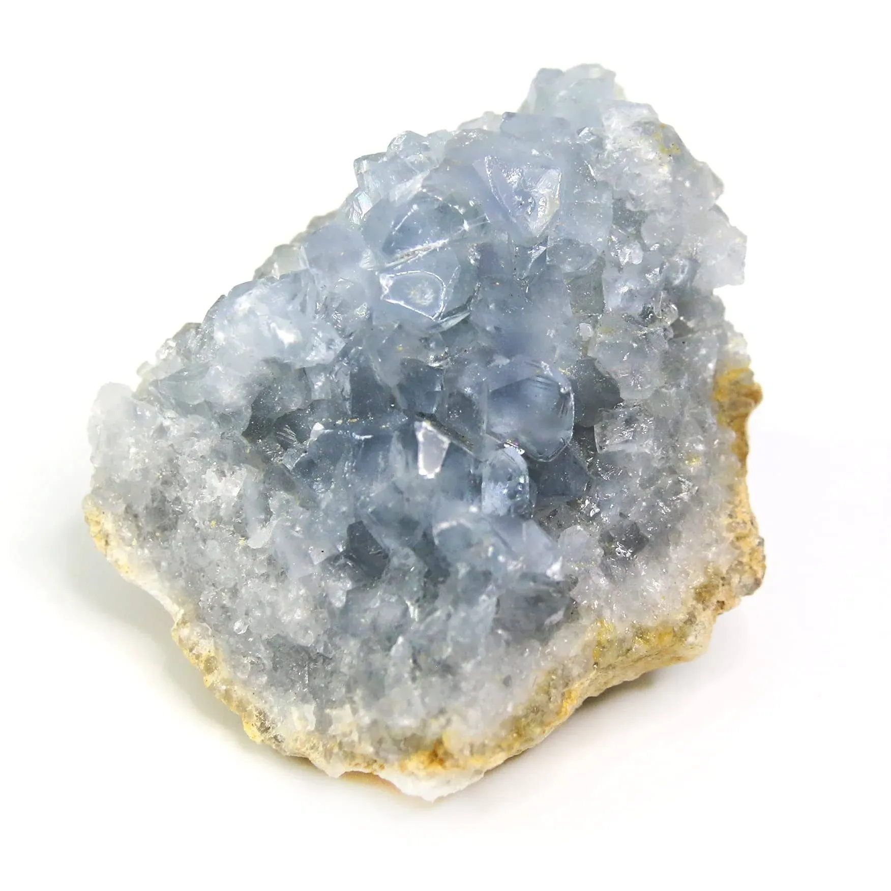 Celestite Crystals, Crystal Clusters, Raw Crystals, Witchcraft Crystals, Blue Calcite Crystal, Angelite Crystal, Blue Crystal, Witchcraft Supplies, Crystals and Healing Stones(0.3LB)