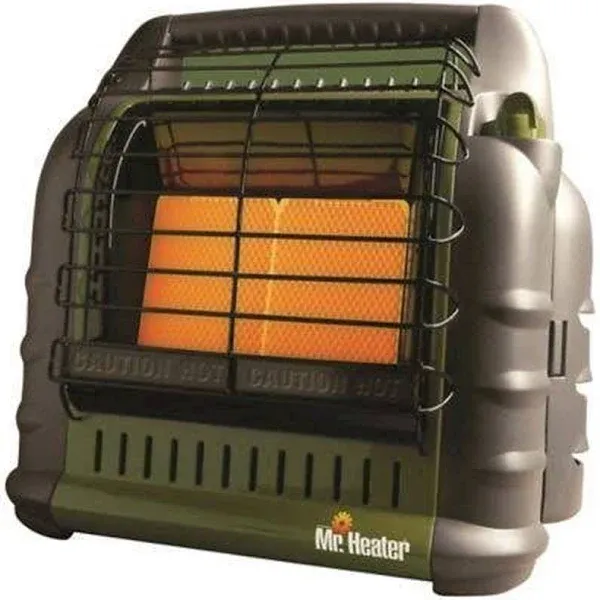 Mr Heater 400018000 BTU Green Big Buddy Portable Liquid Propane Heater