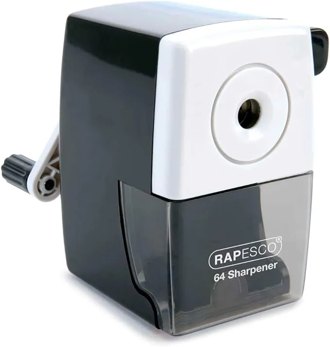 Rapesco R64000B2 Desktop Pencil Sharpener Model 64, Black