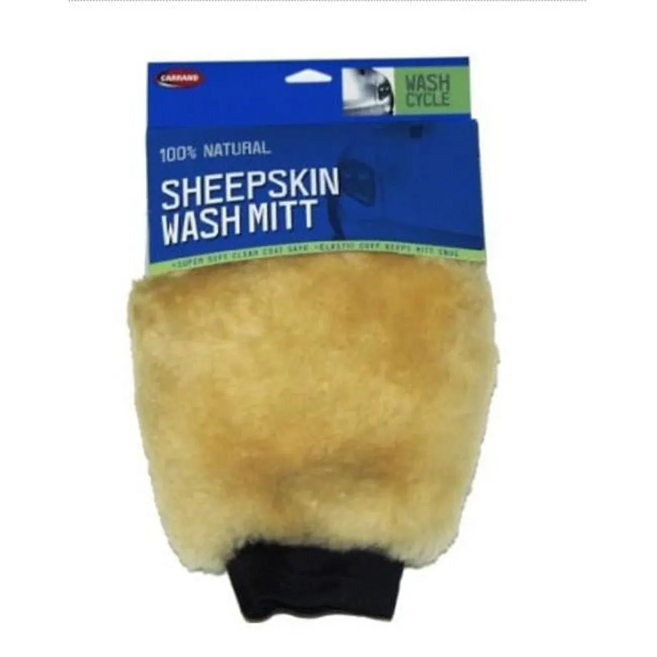 Carrand Sheepskin Wash Mitt