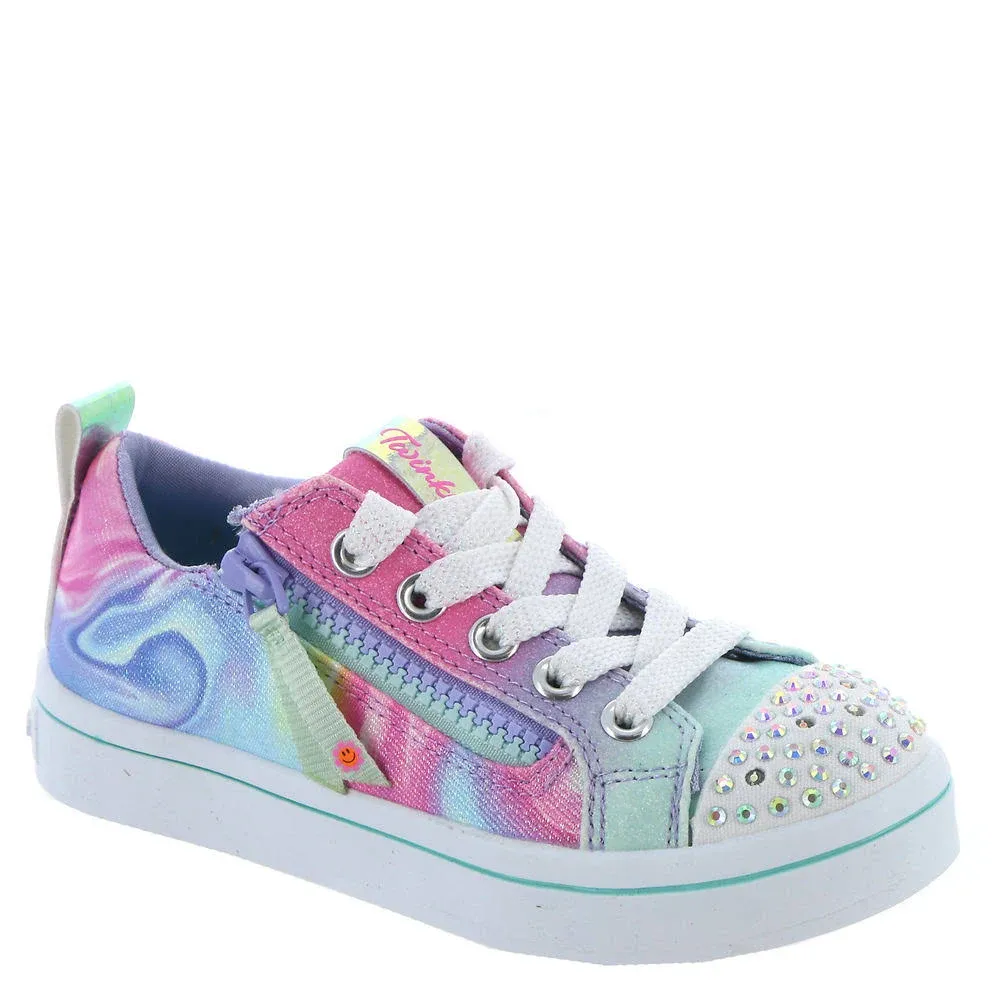 Skechers Twi-Lites Prism Swirl Girls Lifestyle Shoes