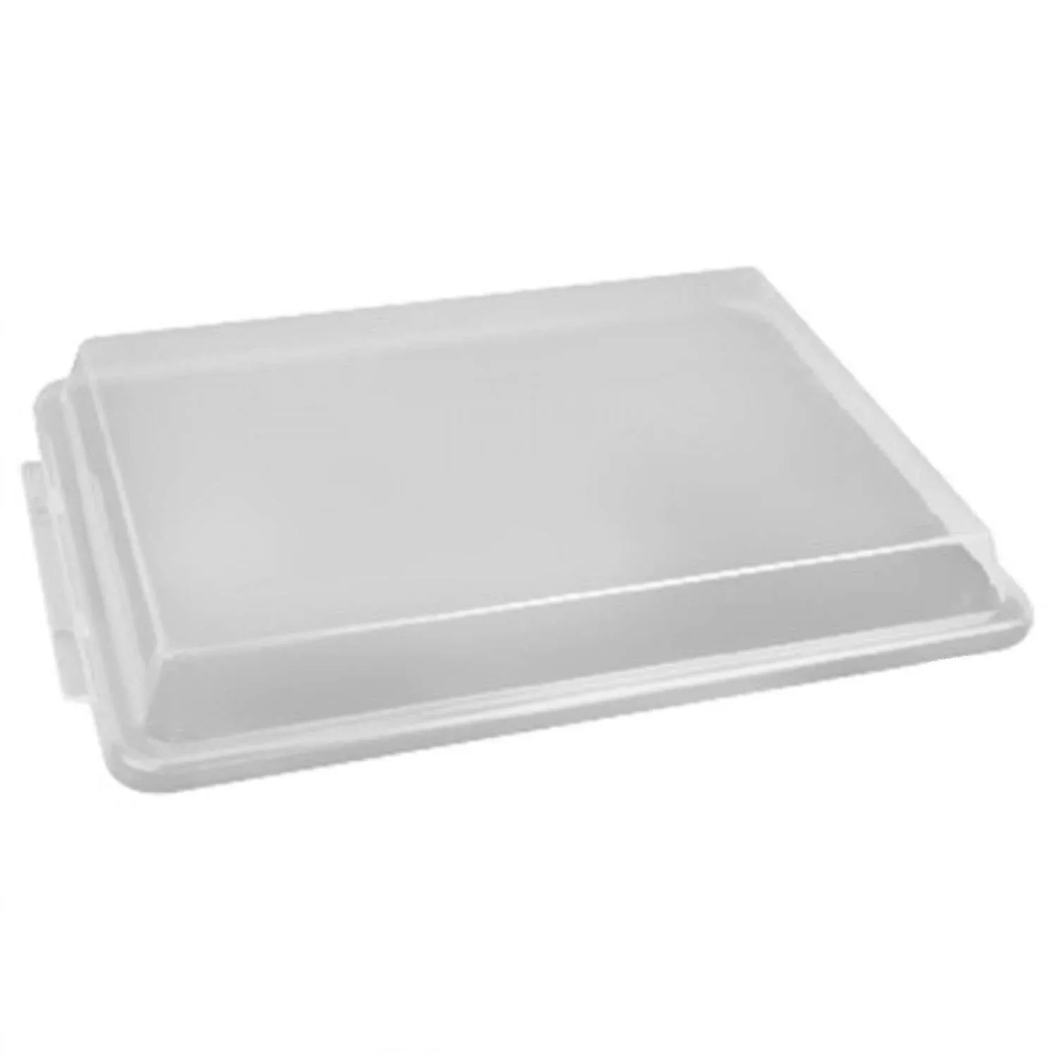 TigerChef Full Size Transparent Plastic Sheet Pan Cover 18&amp;amp;quot; x 26&amp;amp;quot; - 12 pcs