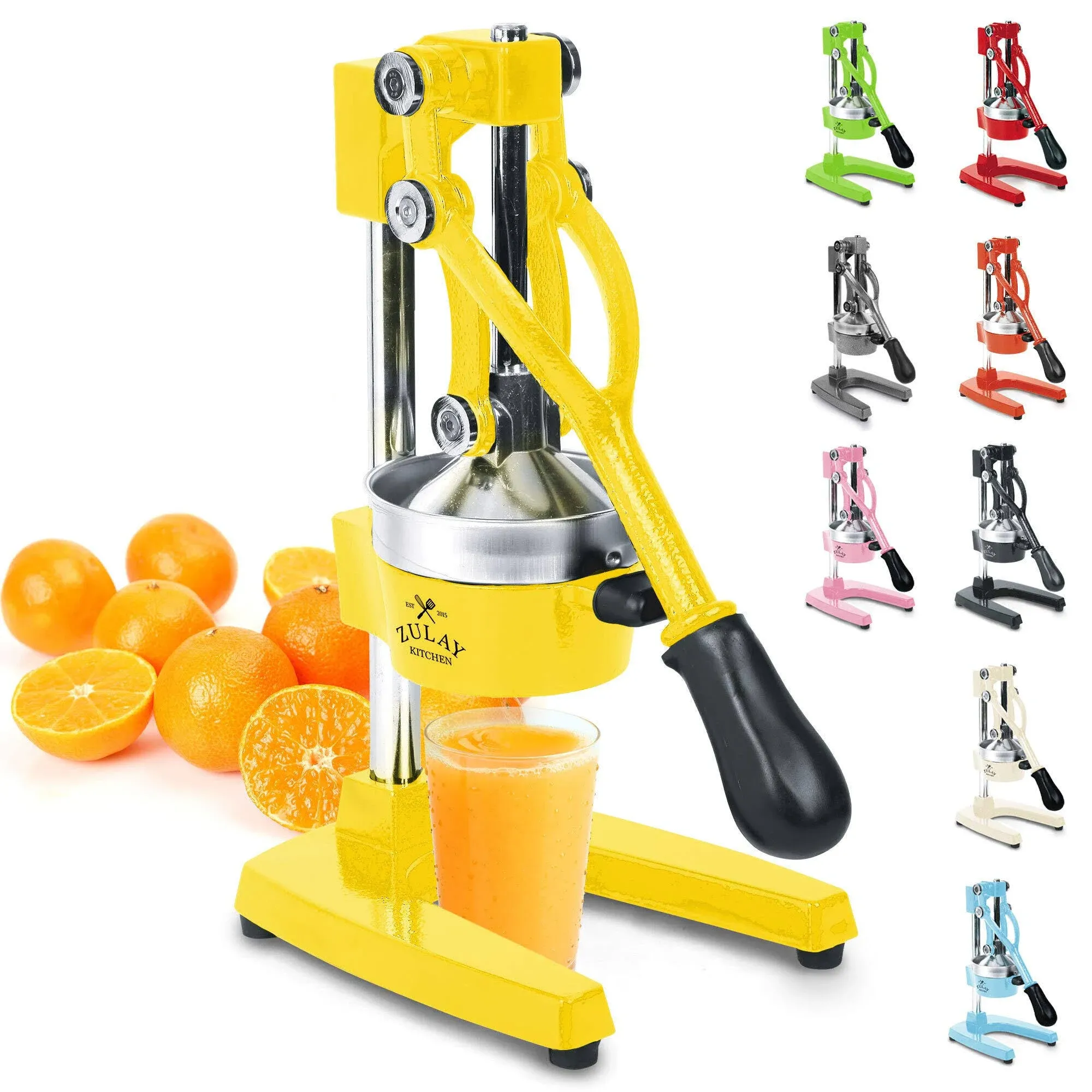 Heavy-Duty Manual Juice Press | Zulay Kitchen Large Yellow Phd