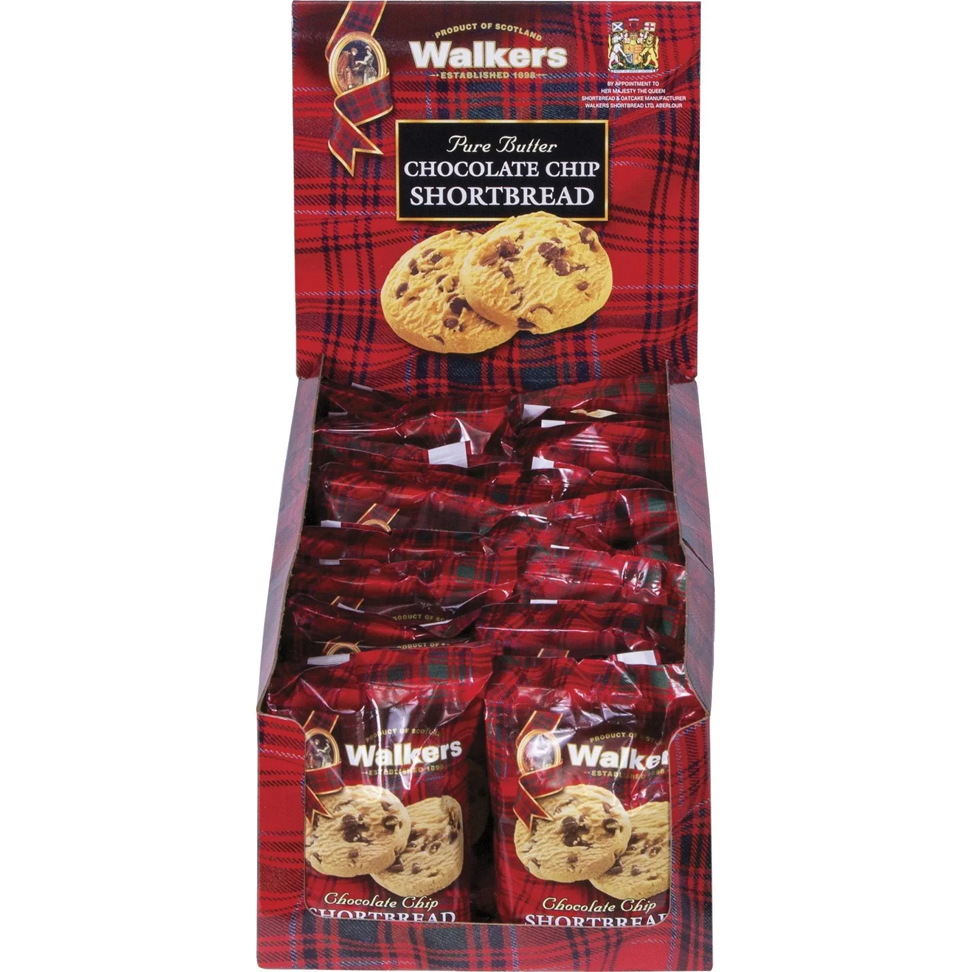 Walkers Chocolate Chip Shortbread 4.4oz