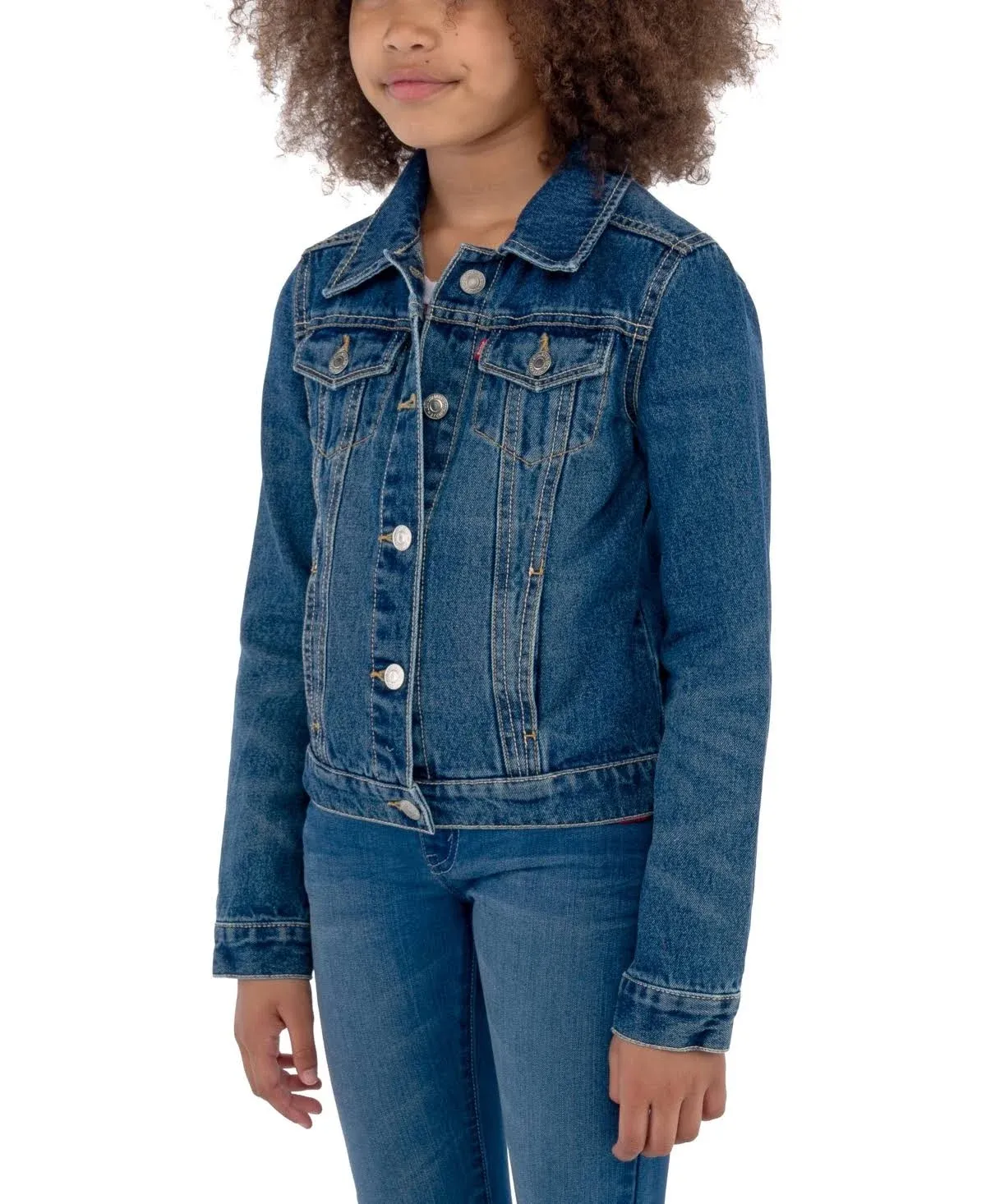 Levi's Girls' Denim Trucker Jacket