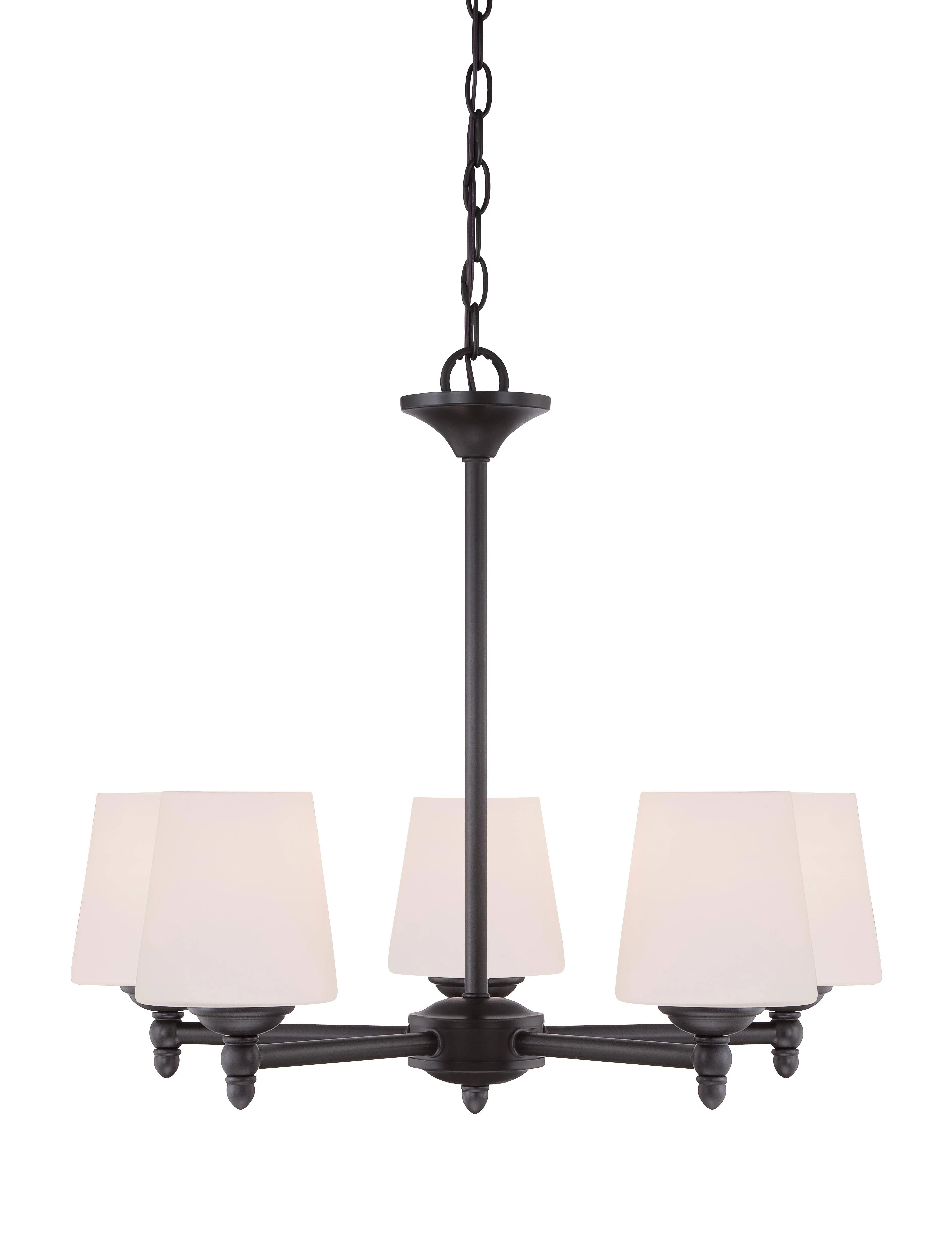 Designers Fountain 15006-5-34 Darcy 5 Light Chandelier, Oil Rubbed Bronze