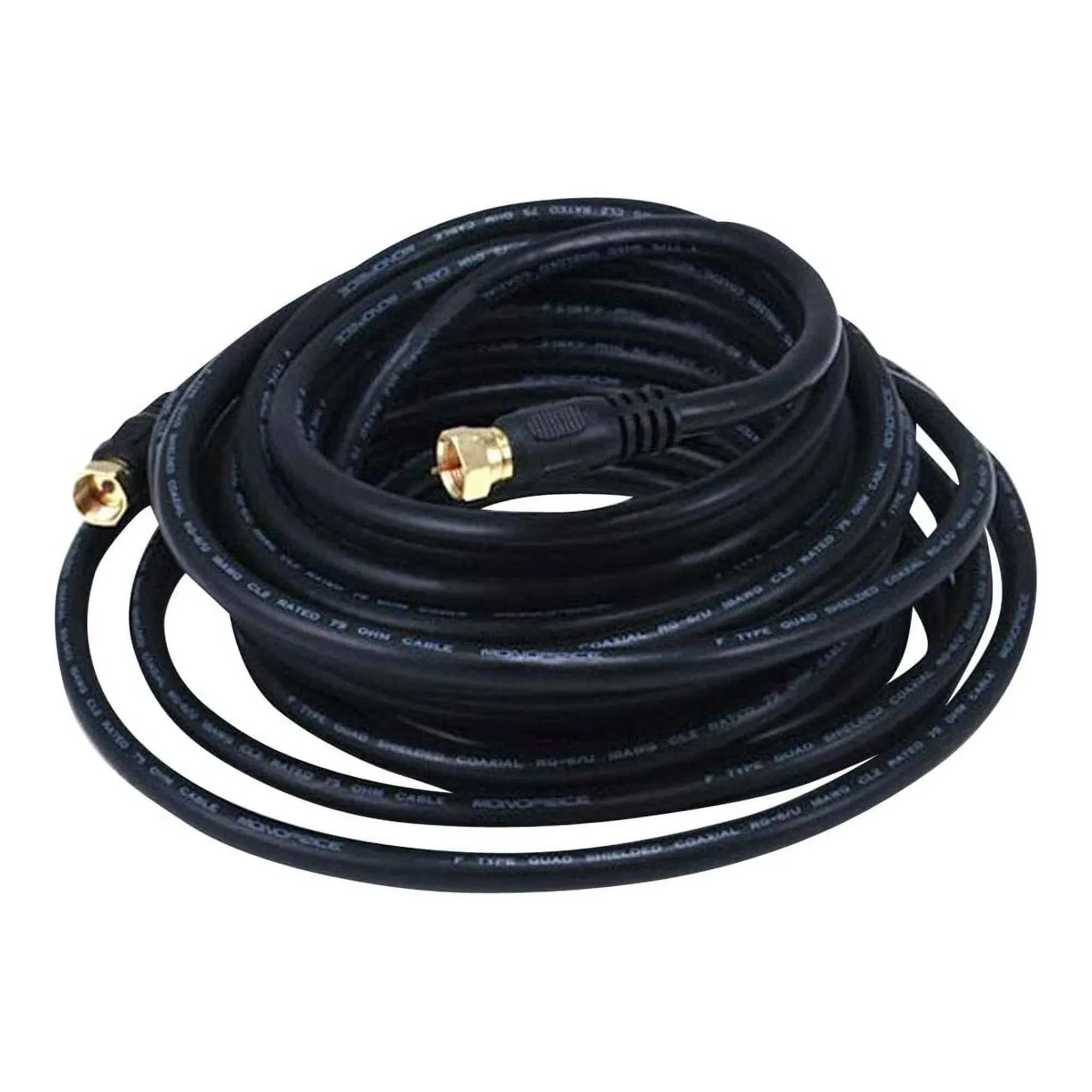 MONOPRICE RG6 CL2 COAXIAL CABLE WITH F TYPE