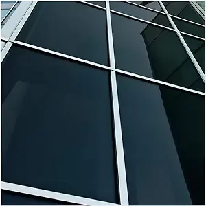 BDF NA05 Window Film Privacy and Sun Control N05, Black (Very Dark) 48in x 50ft