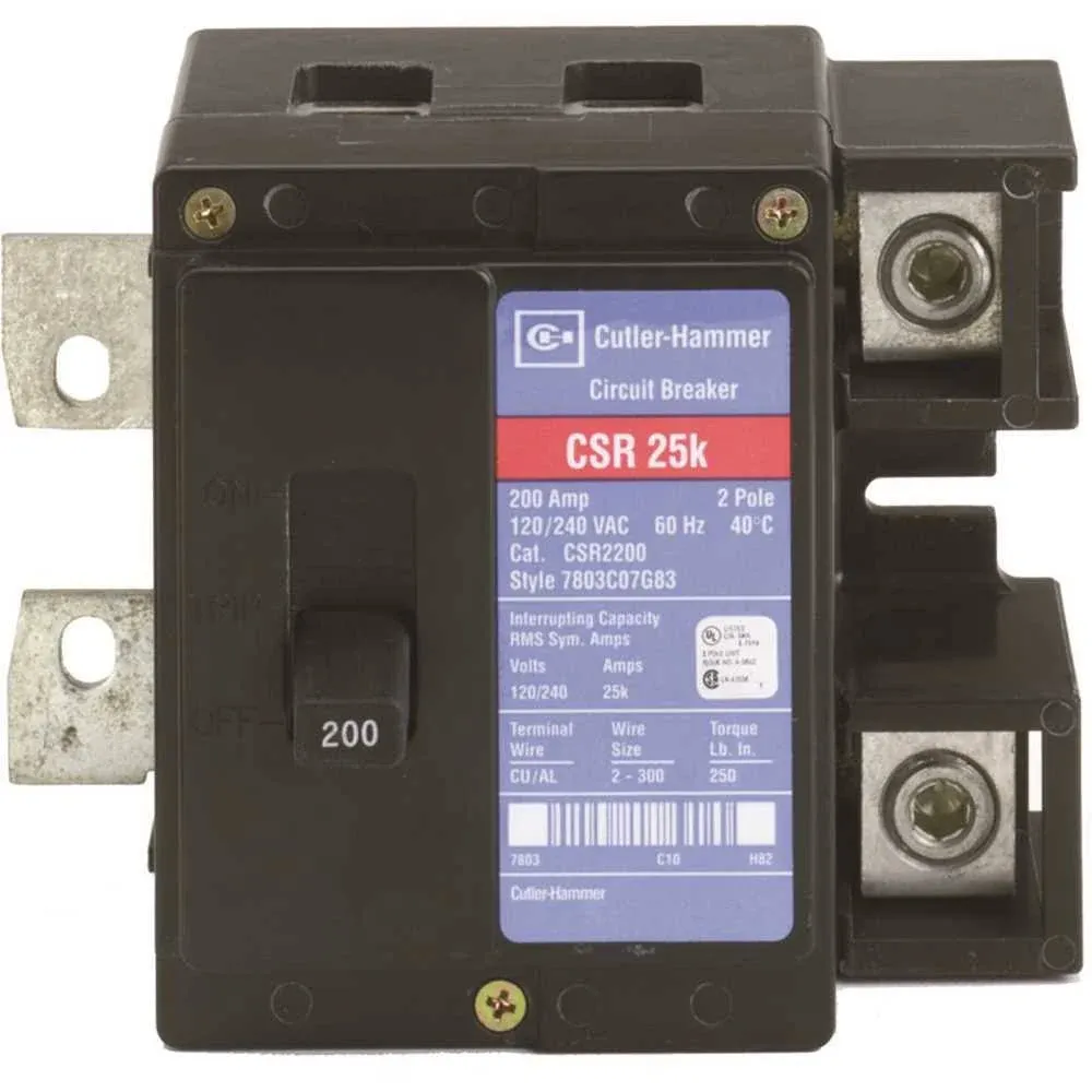 Eaton CSR2200N CH Main Breaker Kit 200 Amp