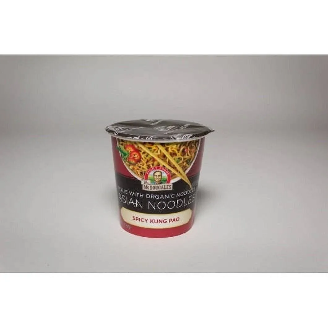 Dr McDougall's Noodles Spicy Kung Pao 2 Ounce Size - 6 per Case.