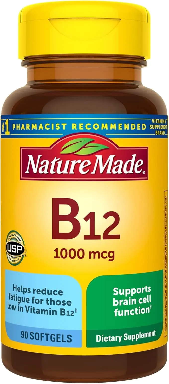 Nature Made Vitamin B12, Time Release, 1000 mcg, Tablets - 75 tablets