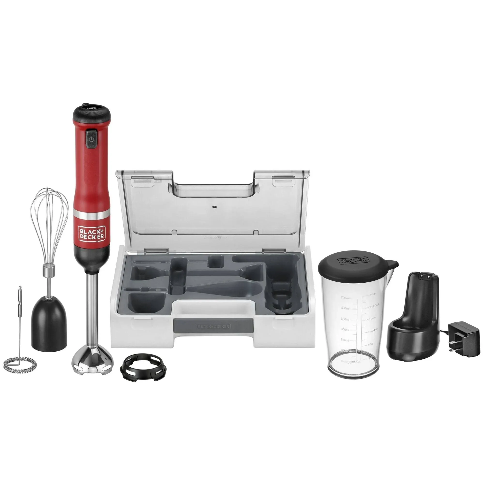 BLACK+DECKER Kitchen Wand 3 Kit, Red - BCKM1013KS06