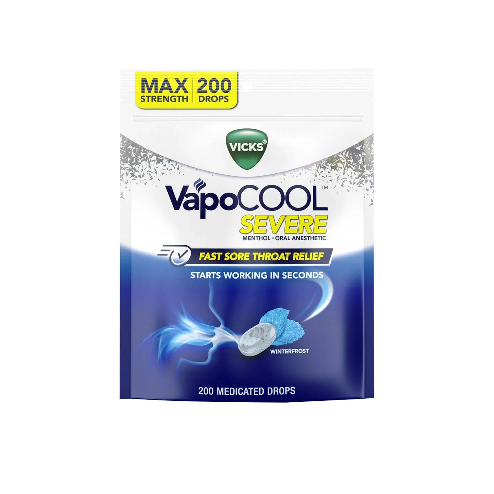 Vicks VapoCOOL Severe Medicated Drops