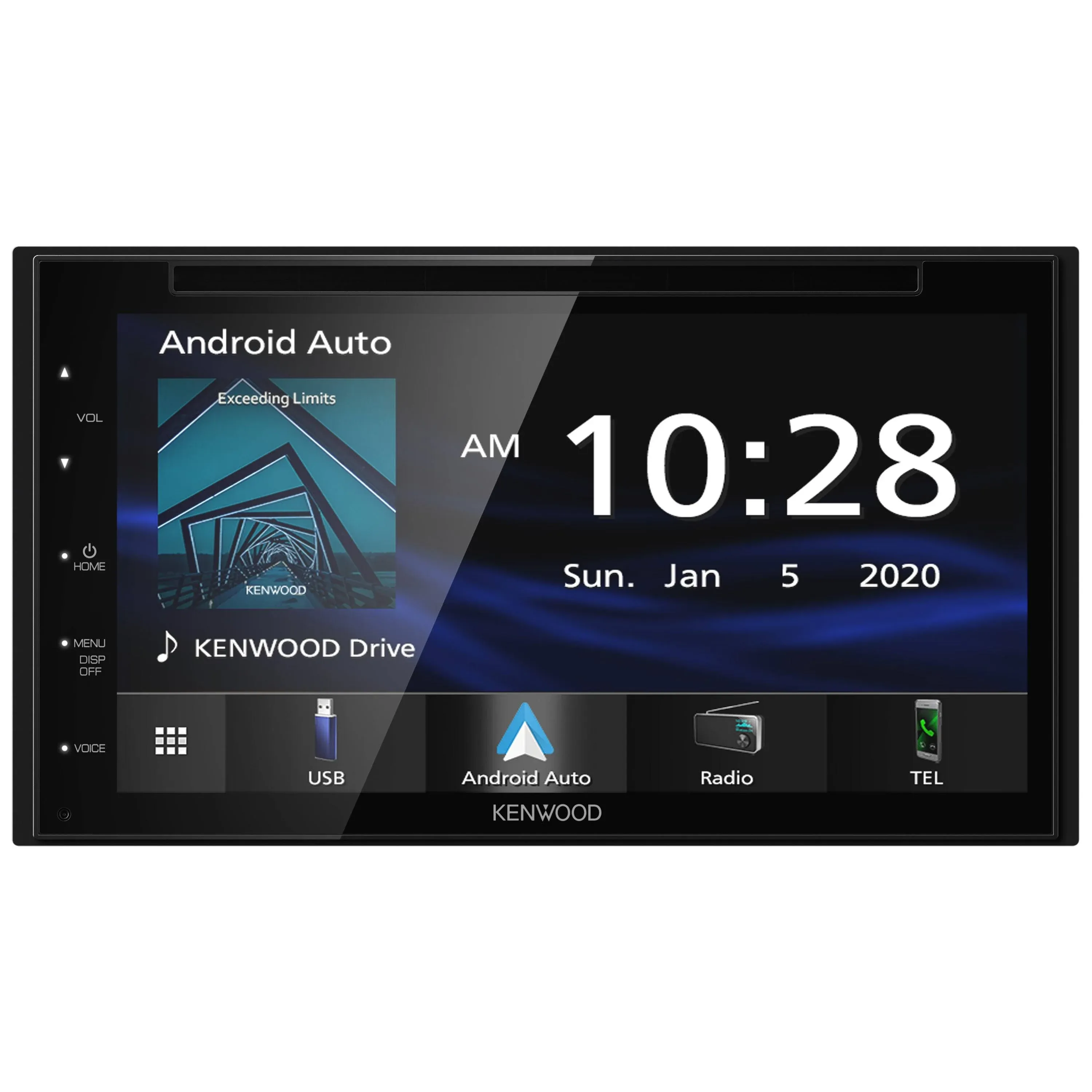 Kenwood DDX5707S 6.8" Digital Media Receiver with Apple CarPlay and Android Auto