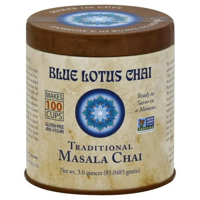 Blue Lotus Chai 3 oz Traditional Masala Chai