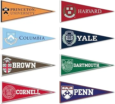 Ivy League Felt Conference Pennants