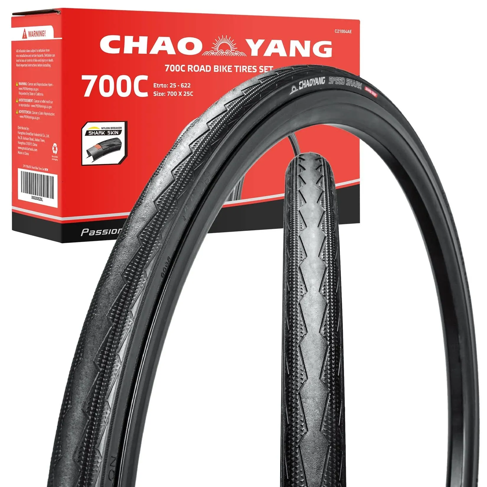 Chao YANG 2PC Urban Bicycle Tire Set Foldable Bicycle Tire Double Tread Puncture