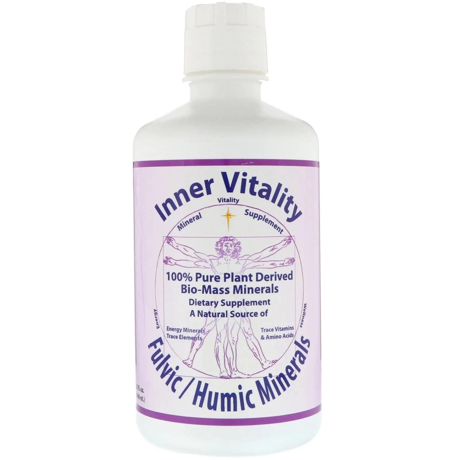 Inner Vitality, Fulvic/Humic Minerals, 32 oz (946 ml), Morningstar Minerals 