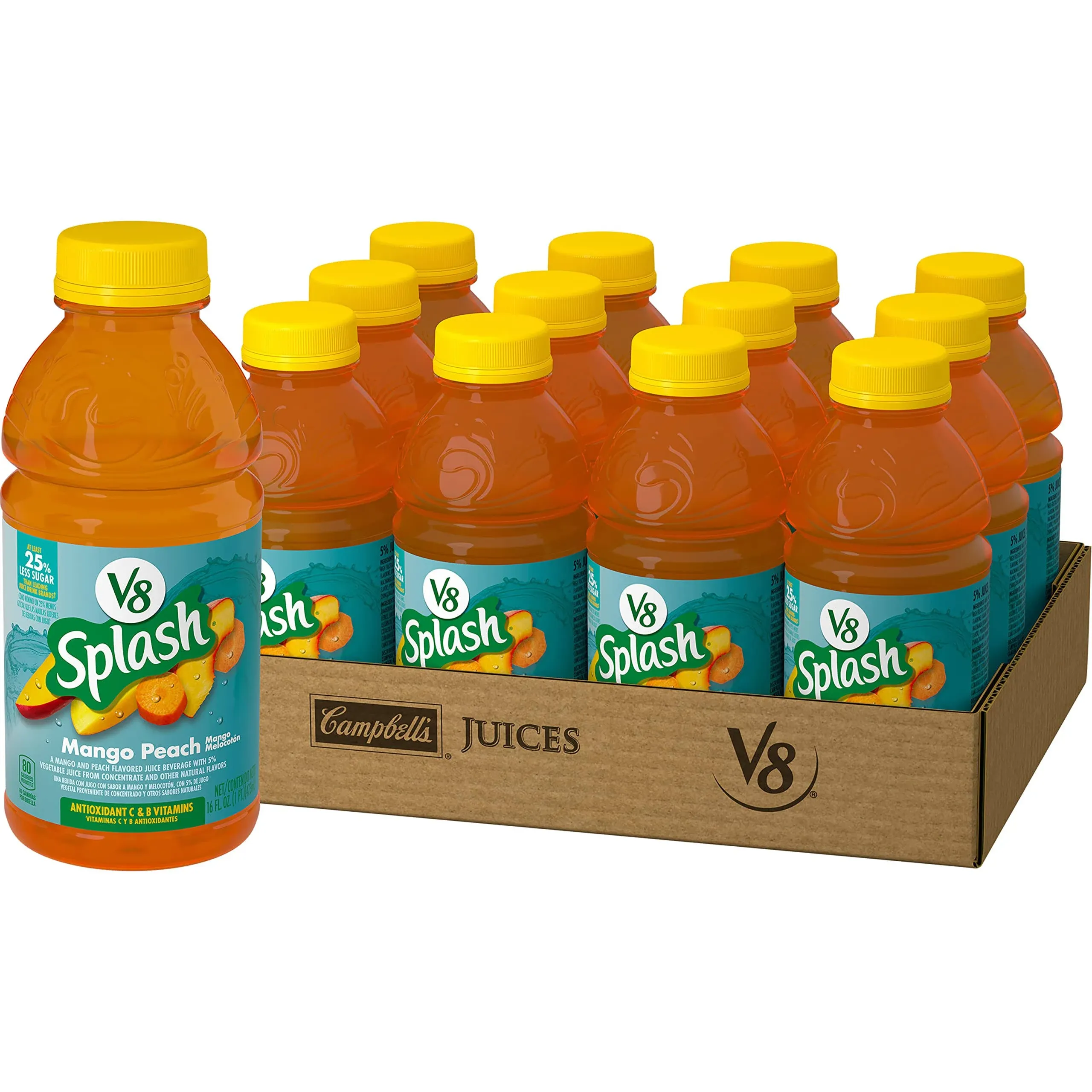 V8 Splash Mango Peach Juice Beverage