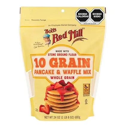 Bob's Red Mill 10 Grain Pancake & Waffle Mix, 24 Oz