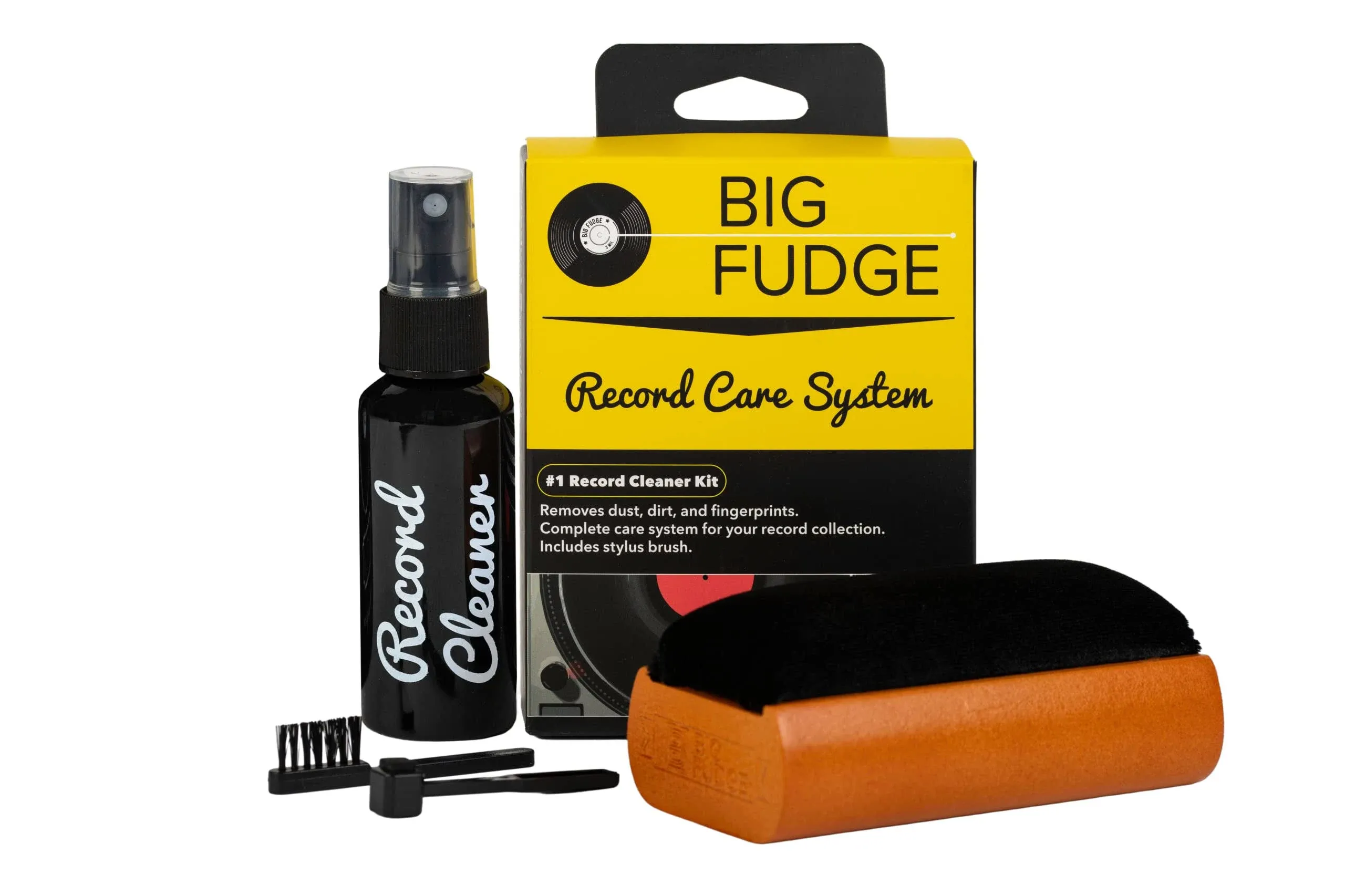 Big Fudge 4-in-1 Vinyl Record Care and Cleaning Kit