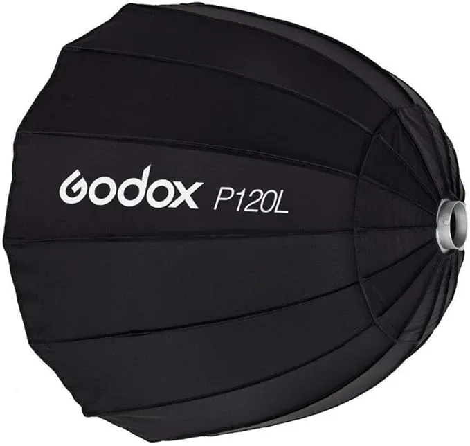 Godox P120L 120cm Deep Parabolic Bowens Mount Softbox for Studio Flash