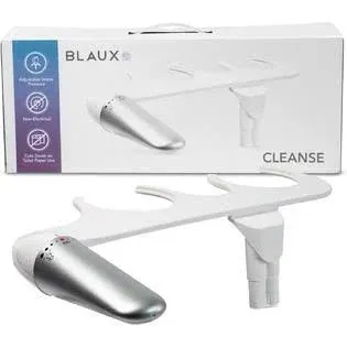 BLAUX Cleanse Bidet Attachment - Non Electric Bidet Attachment for Toilet | Adjustable Bathroom Bidet with 4 Pressure Options | Front and Rear Toilet Bidet Attachment | ABS Plastic Toilet Washer