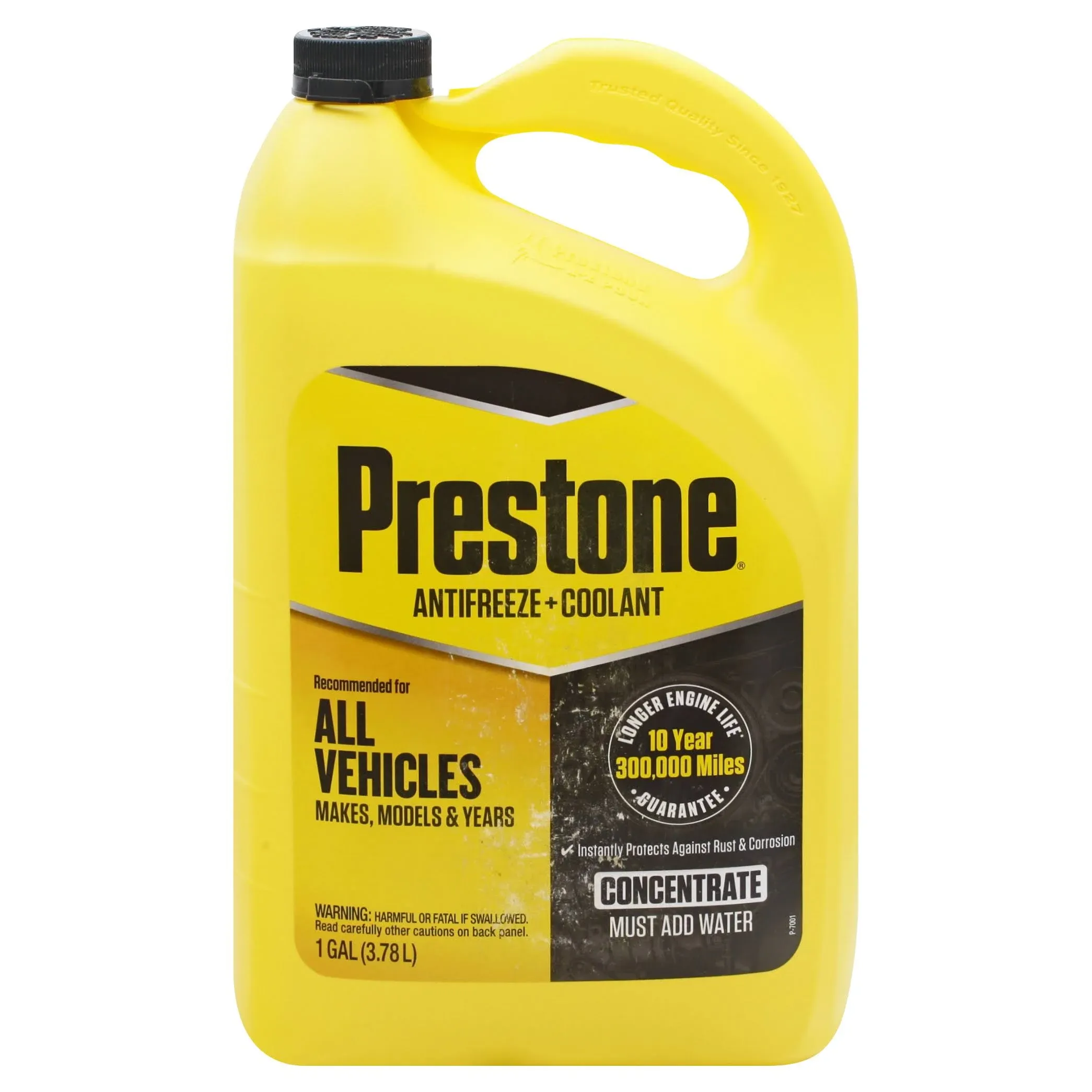 Prestone All Vehicles - 10yr/300k Mi- Antifreeze+Coolant (1 Gal - Concentrate)