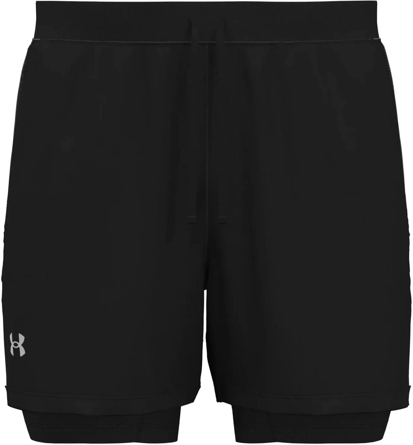 Under Armour Launch 5" 2-in-1 Shorts Black - XL