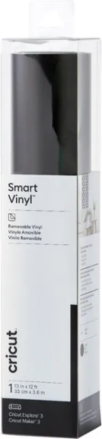 Cricut® Smart Vinyl™ – Removable(12 ft) - White, 13" x 144"