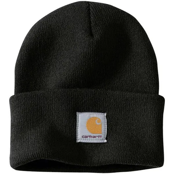 Carhartt Acrylic Watch Hat, Black, One Size