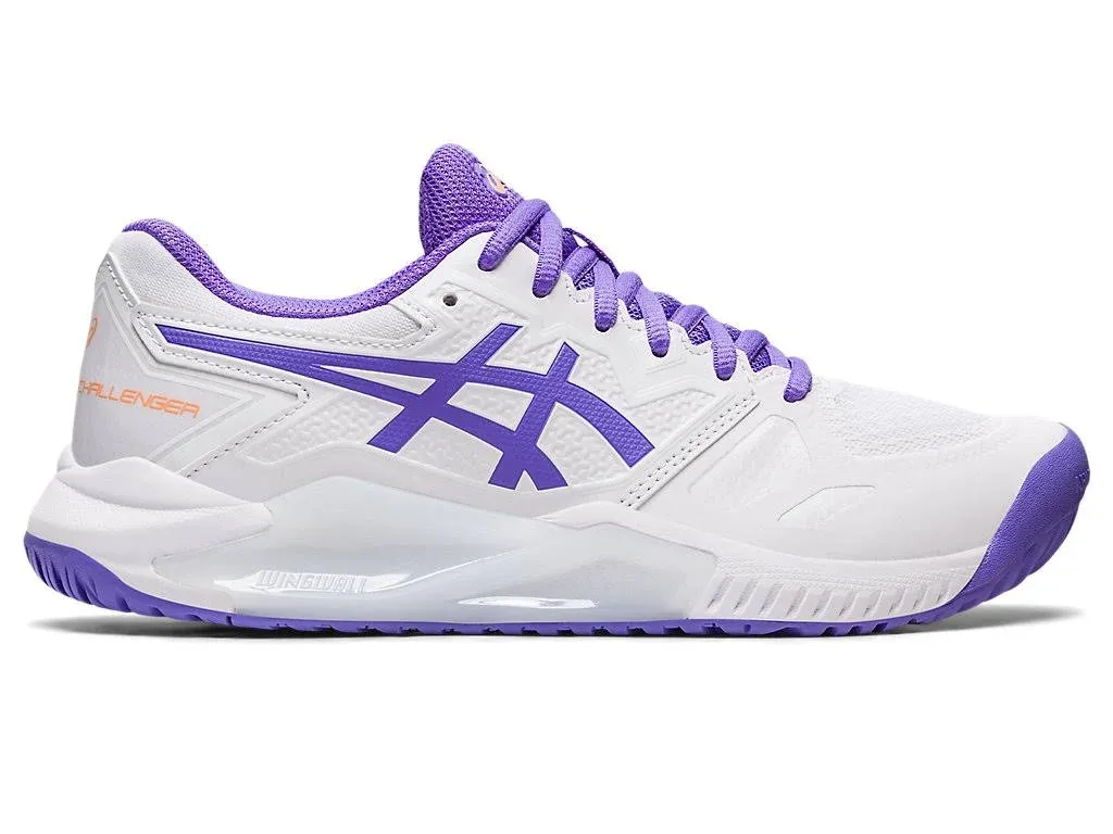 ASICS Women's Gel Challenger 13 Tennis Shoes (White/Amethyst)