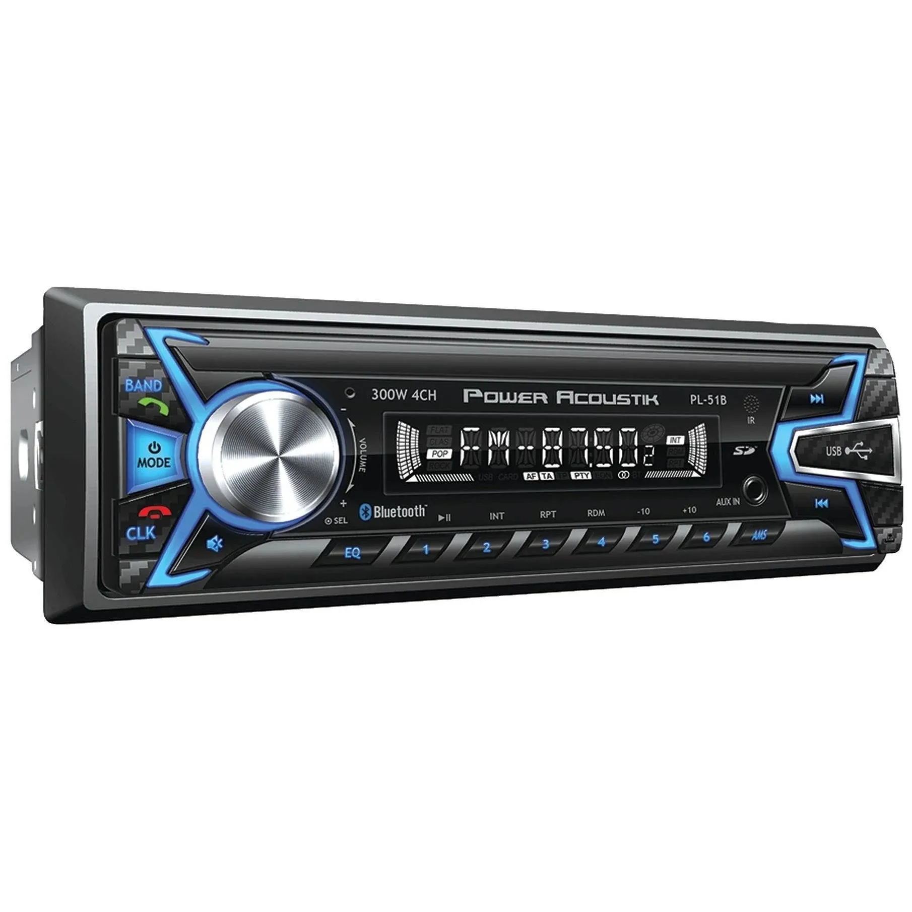 Power Acoustik Am/fm/usb/sd/bt Mechless - PL-51B