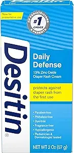 Desitin Rapid Relief - Crema antidermatitis para pañales, 4.8 onzas, (paquete de 3)