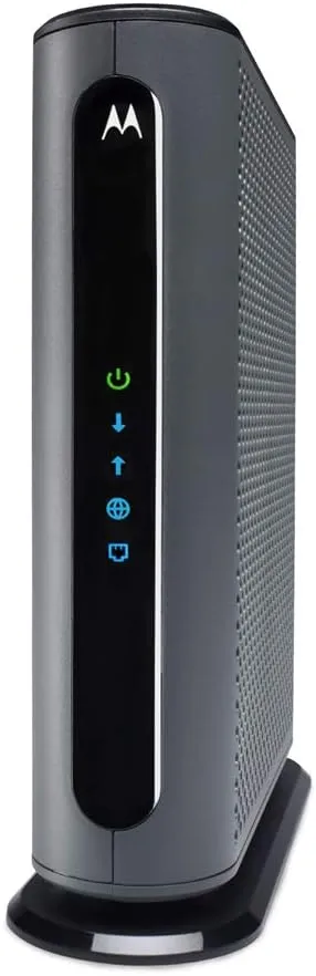 Motorola MB8611 DOCSIS 3.1 Multi-Gig Cable Modem | Pairs with Any WiFi Router | Approved for Comcast Xfinity, Cox Gigablast, Spectrum | 2.5 Gbps Port | 2500 Mbps Max Internet Speeds