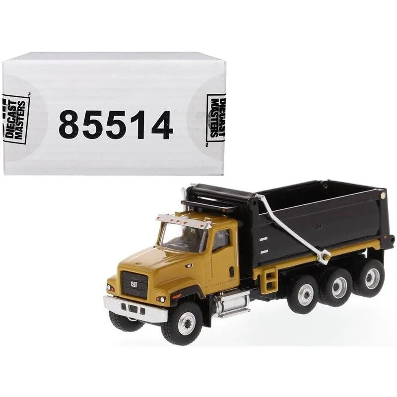 Cat Caterpillar CT681 Dump Truck Yellow and Black High Line Series 1/87 (HO ...