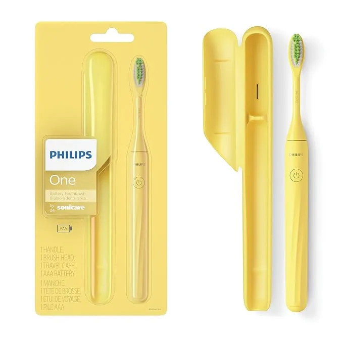 Philips One by Sonicare Rechargeable Toothbrush, Green, (HY1200/28)