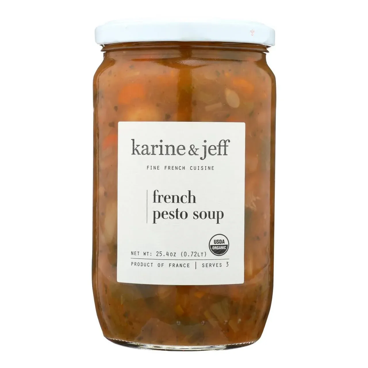 Karine & Jeff French Pesto Soup