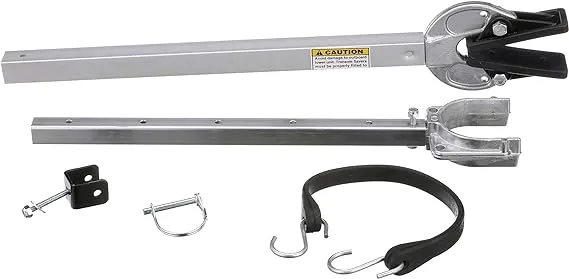 Attwood SP-400-RB Adjustable Transom Saver, 23 to 35 Inches, Composite Head Holds Engine, Roller and Trailer Mounts