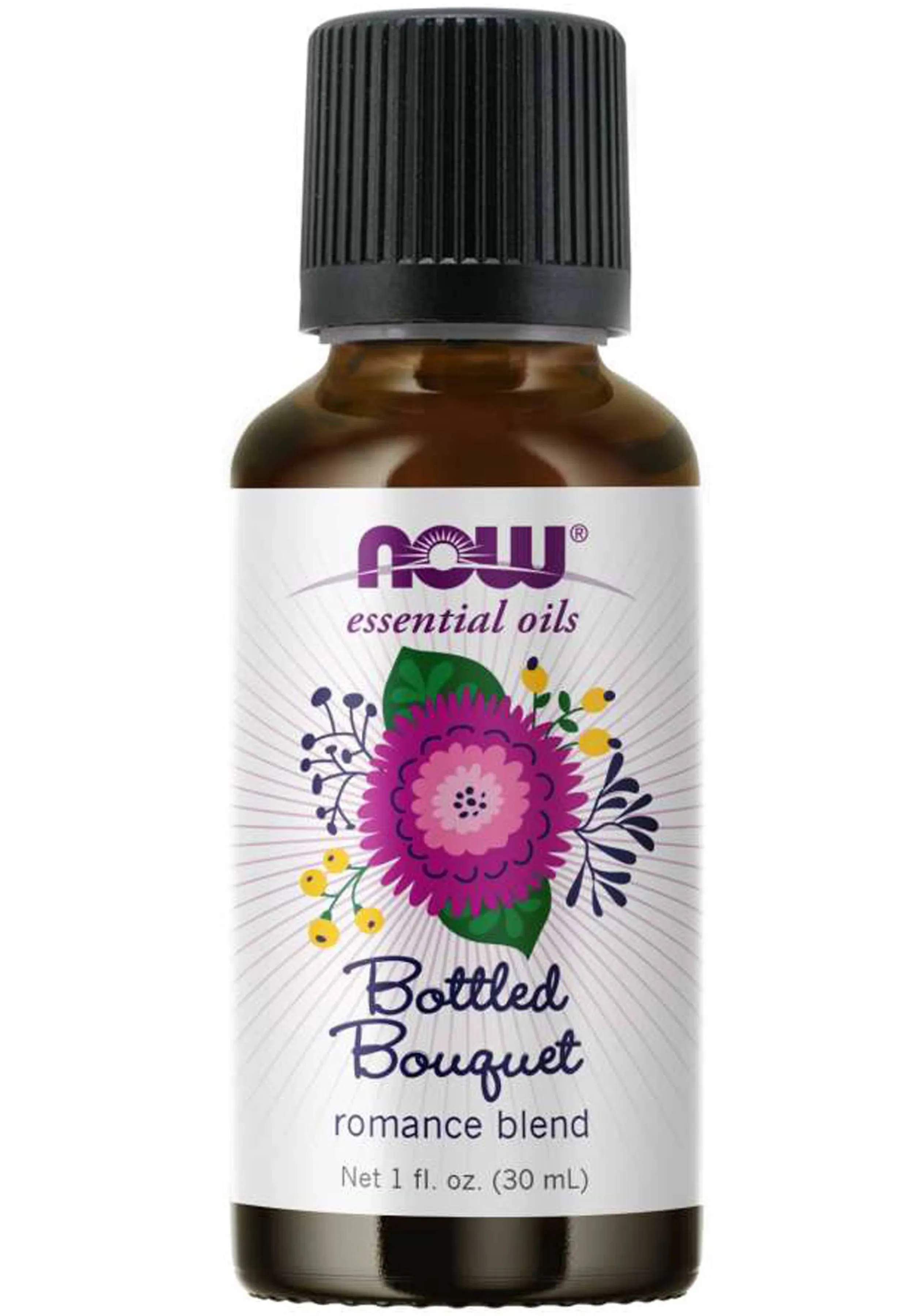 Now Foods Essential Oils Bottled Bouquet Oil Blend - Beruhigende und ausgleichende Mischung aus ätherischen Ölen Romantik | Makeupstore.at