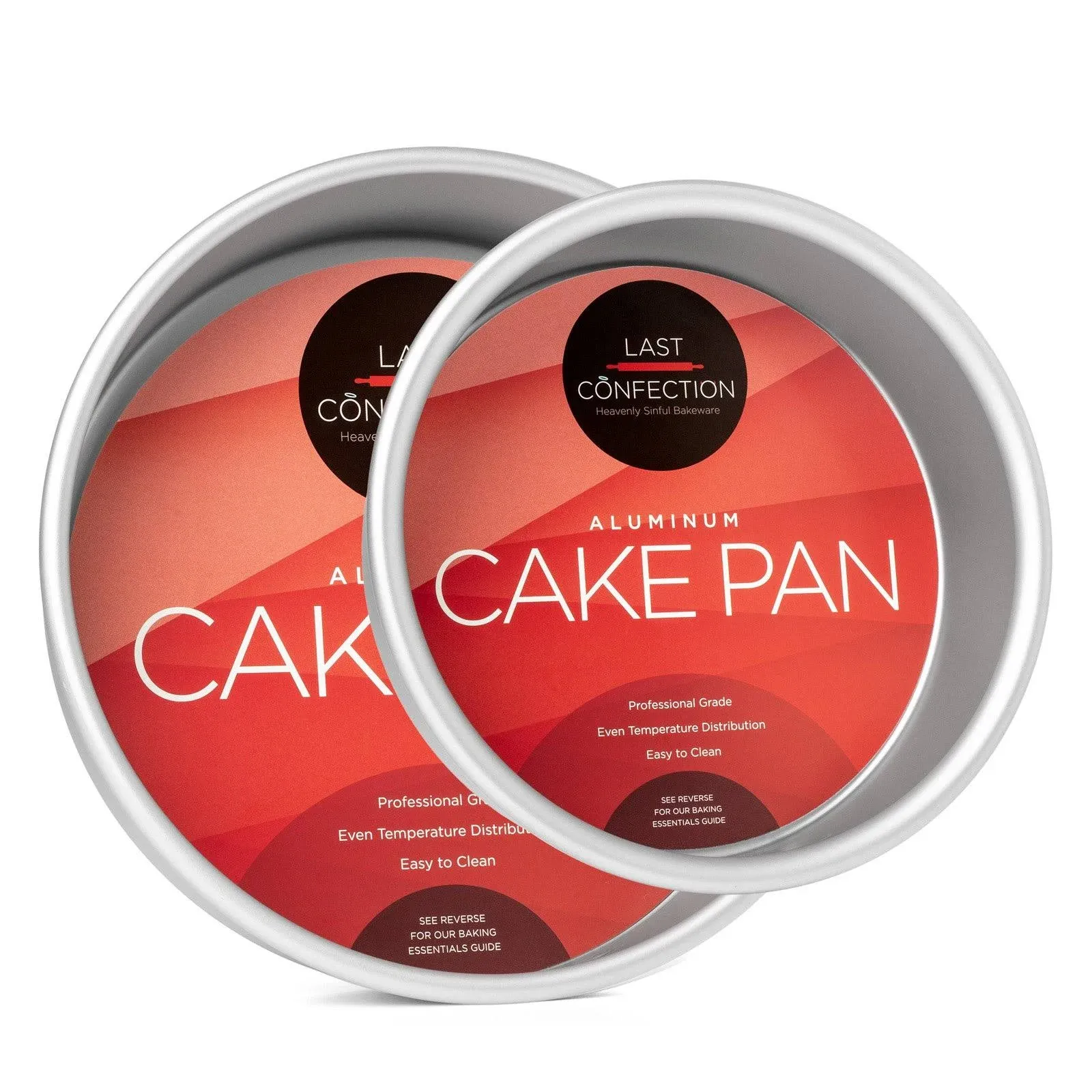 Last Confection 2-Piece Round Cake Pan Set