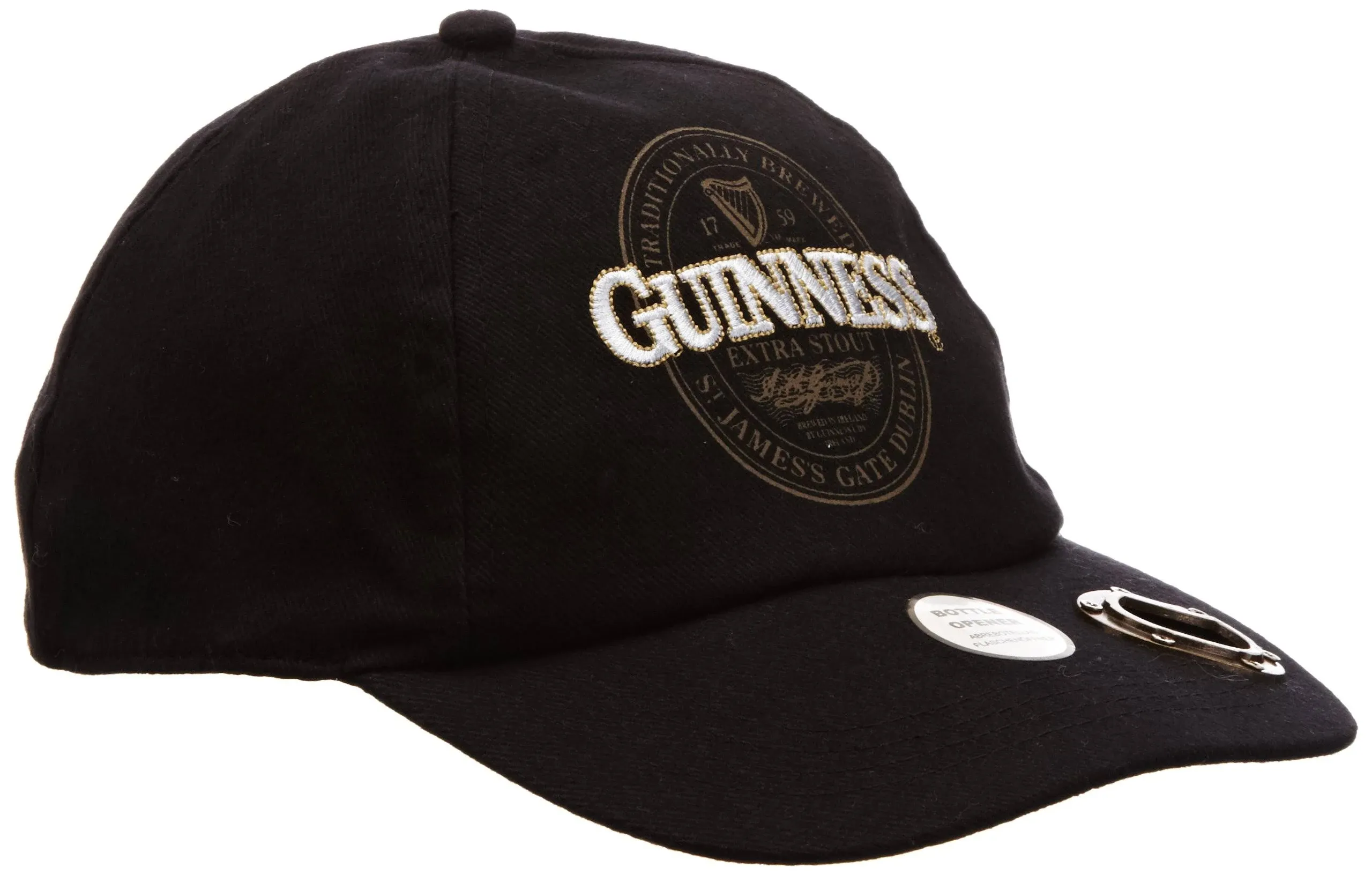 Guinness Men's Hat, Black, One Size