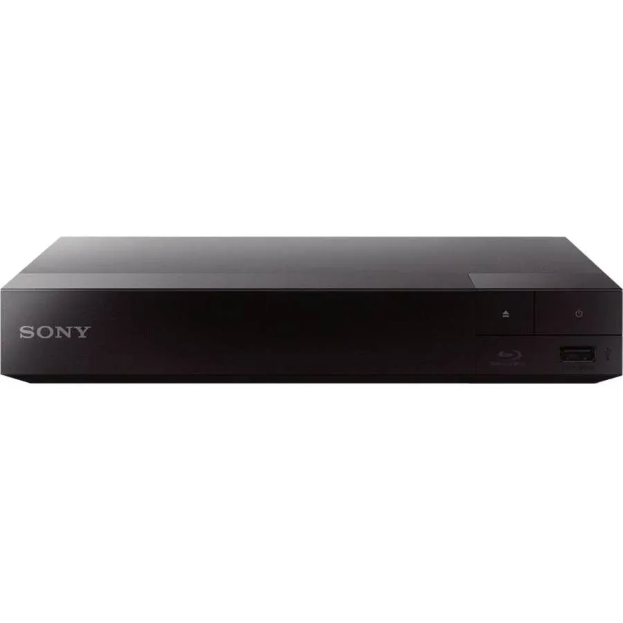 Sony BDP-BX370 Blu-ray Disc Player with Built-in Wi-Fi and HDMI Cable (Renewed)