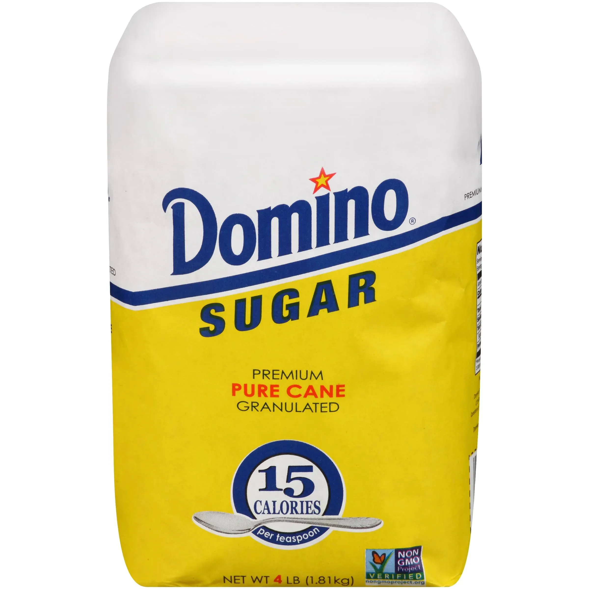 Domino Premium Pure Cane Granulated Sugar, 4-lb.