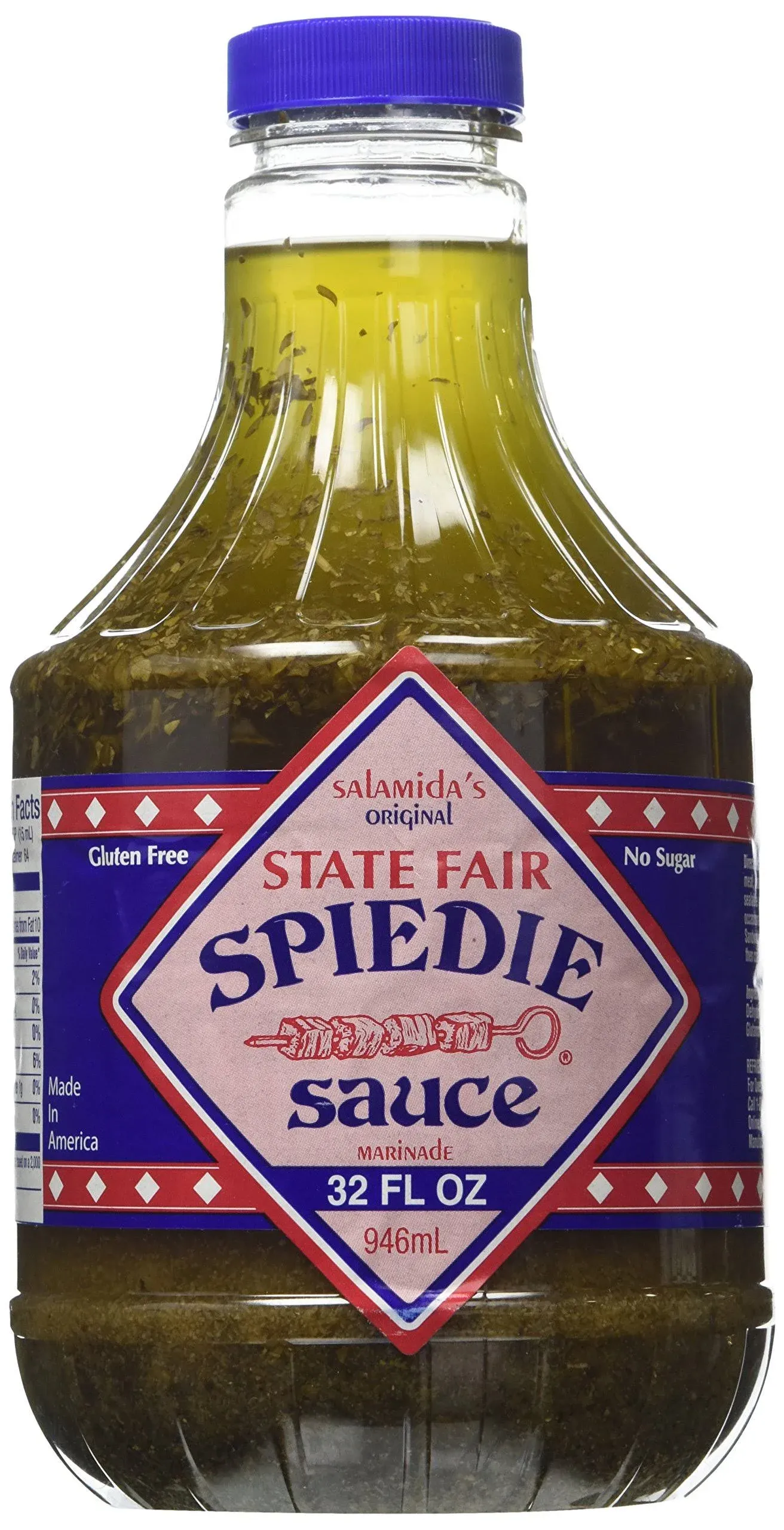 Salamida Original State Fair Spiedie Sauce & Marinade - 32 fl oz