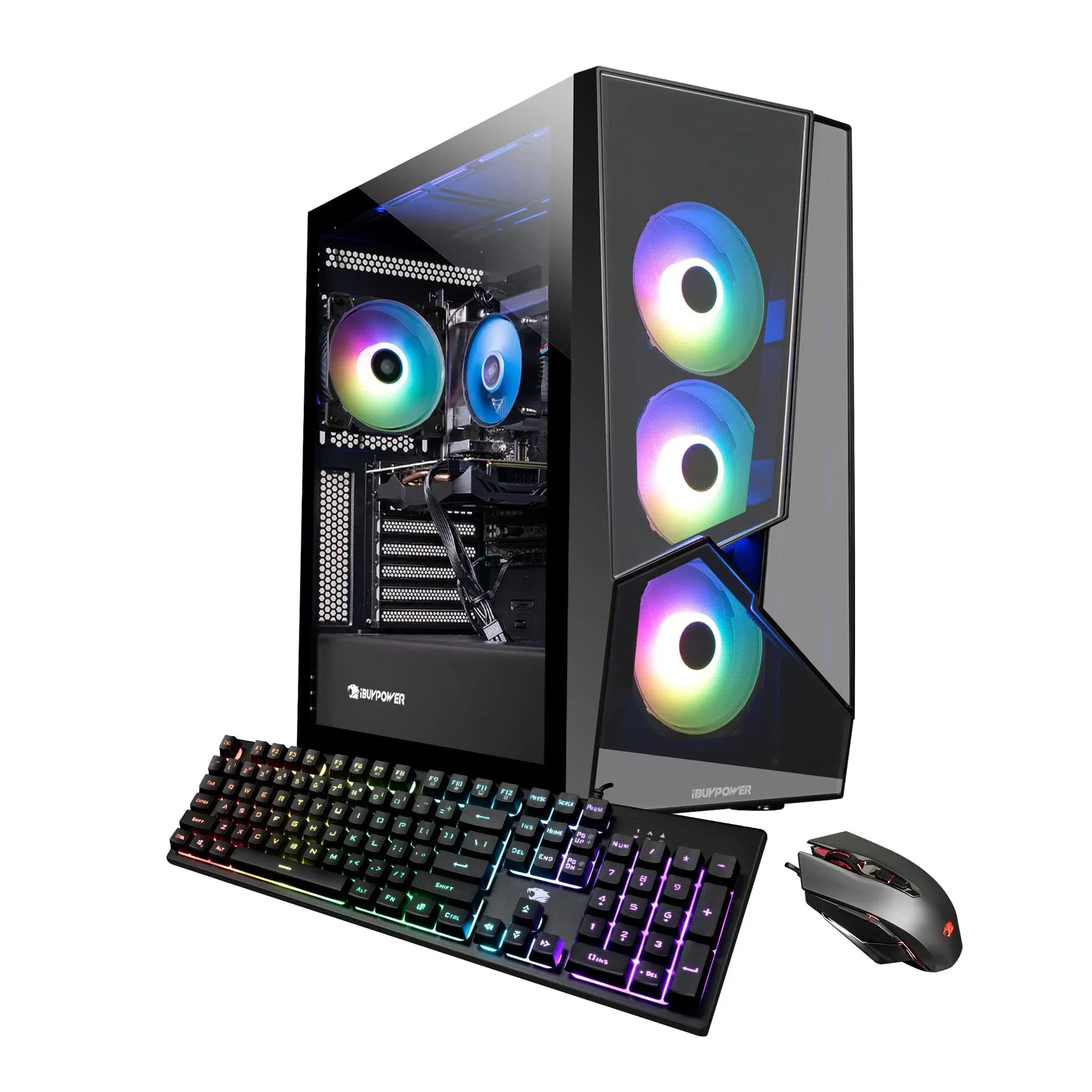 iBUYPOWER SlateMR Gaming PC Computer Desktop SlateMR 2130V2 (amd Ryzen 5 4500 3.6 ...