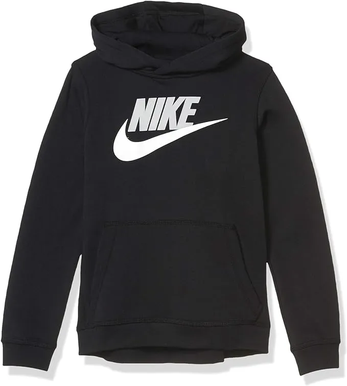 Nike Boys' Sportswear Club Fleece Hoodie - Black, S